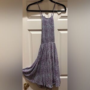 Super cute sundress by Kimchi Blue. XS. Elastic shirred bodice and racer back
